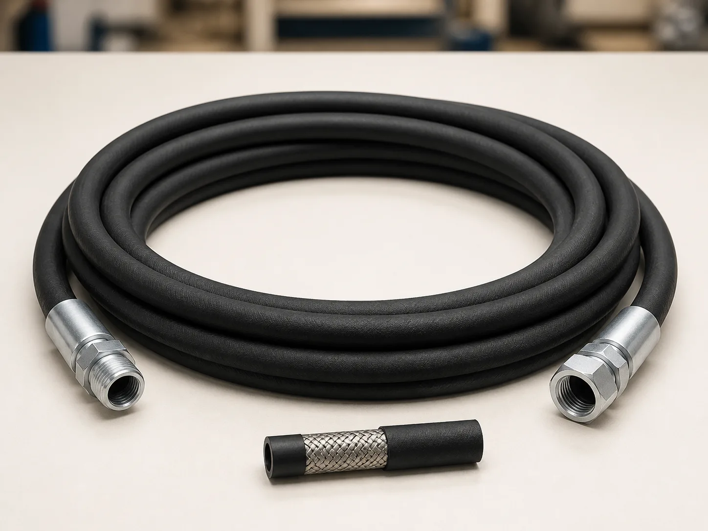 High Pressure Wire Braided Hydraulic Hose